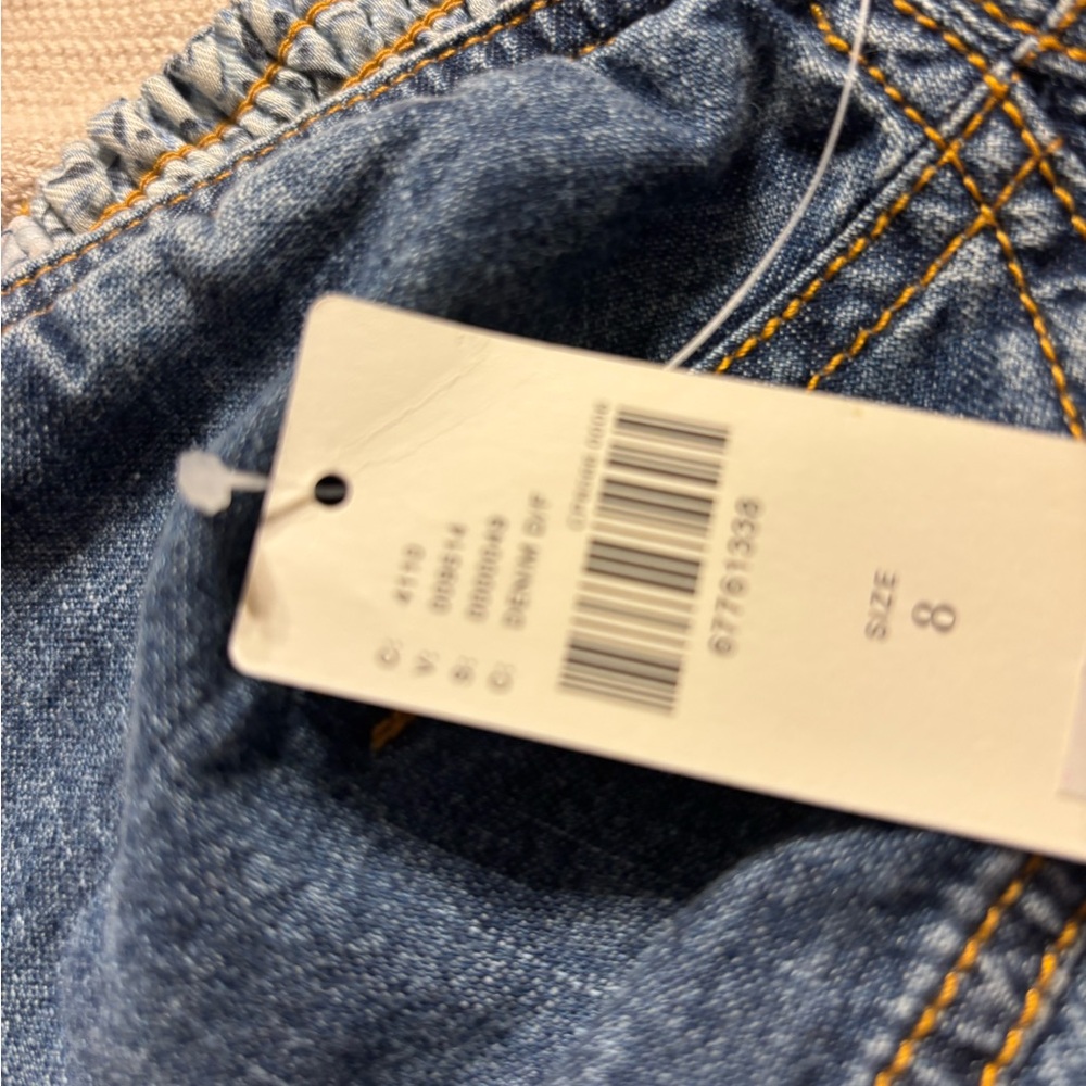 Anthropology Strapless Denim Bustier NWT Size 8 Sold Out in Stores - Picture 2 of 6